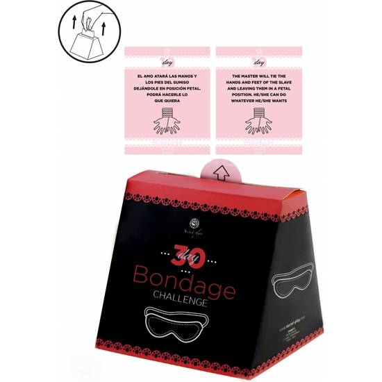 30 DAY BONDAGE CHALLENGE (ES/EN) - BDSM Bondage Kit - Sex Shop ARTICULOS EROTICOS