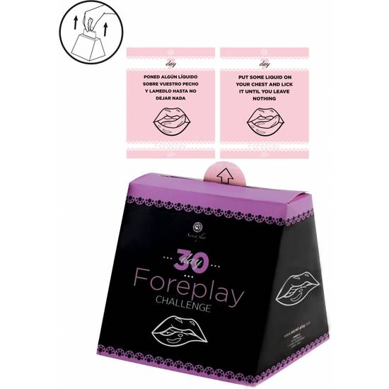 30 DAY FOREPLAY CHALLENGE (ES/EN) - BDSM Bondage Kit - Sex Shop ARTICULOS EROTICOS