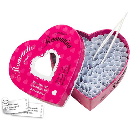 CORAZÓN ROMÁNTICO(EN-ES) - Juegos en Grupo - Sex Shop ARTICULOS EROTICOS
