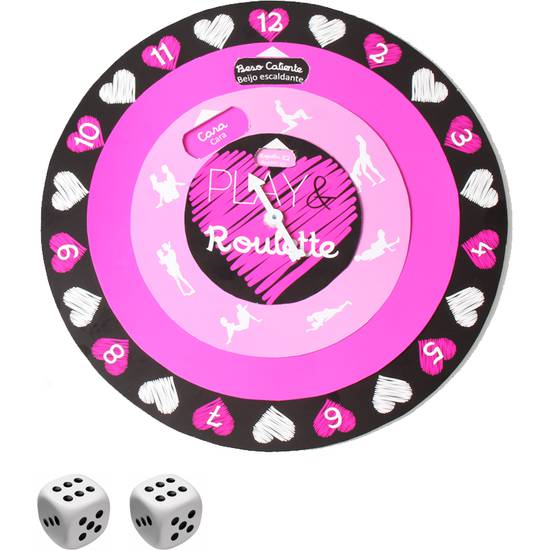 JUEGO PLAY AND ROULETTE - Juegos en Grupo - Sex Shop ARTICULOS EROTICOS