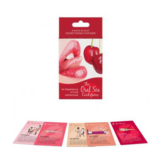 ORAL SEX CARD GAME - JUEGO DE CARTAS - Juegos en Grupo - Sex Shop ARTICULOS EROTICOS