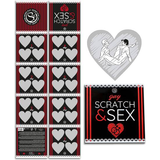 SCRATCH & SEX - JUEGOS DE PAREJA GAYS (ES/EN/FR/PT/DE) - Juegos en Grupo - Sex Shop ARTICULOS EROTICOS