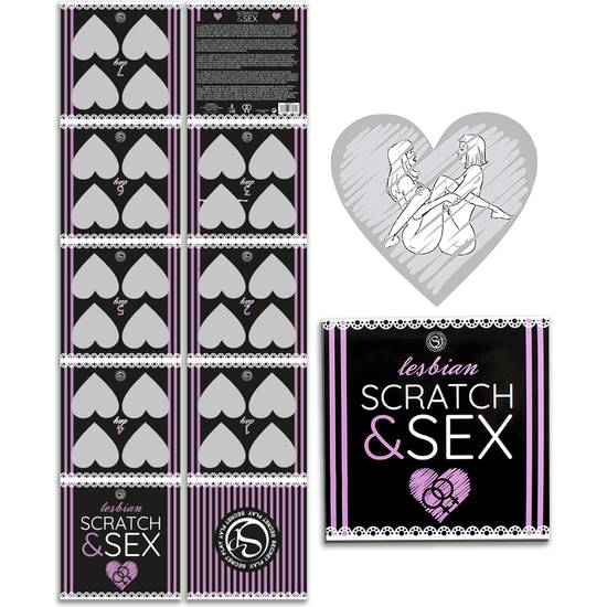 SCRATCH & SEX - JUEGOS DE PAREJA LESBIANAS (ES/EN/FR/PT/DE) - Juegos en Grupo - Sex Shop ARTICULOS EROTICOS