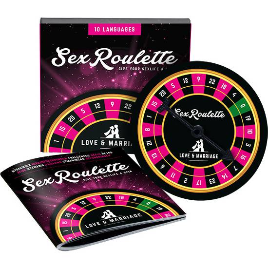 SEX ROULETTE LOVE & MARRIAGE - Juegos en Grupo - Sex Shop ARTICULOS EROTICOS