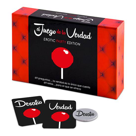 EL JUEGO DE LA VERDAD EROTIC PARTY EDITION - Juegos en Grupo - Sex Shop ARTICULOS EROTICOS