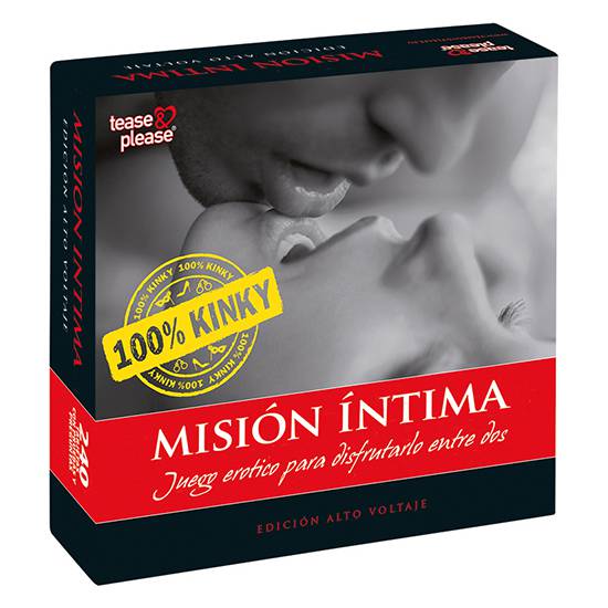 MISIÓN ÍNTIMA 100% KINKY - Juegos en Grupo - Sex Shop ARTICULOS EROTICOS