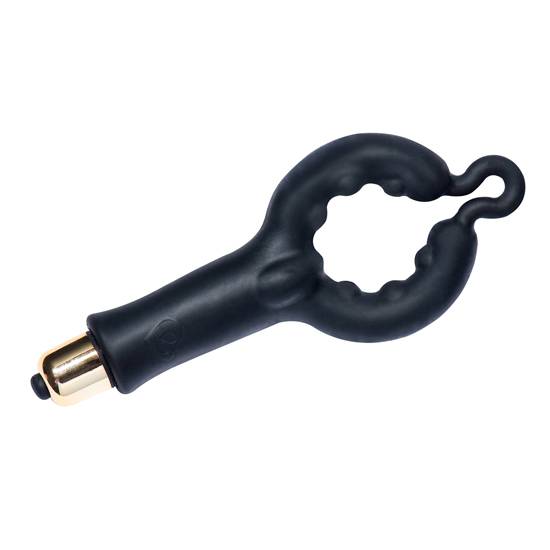 4US ANILLO PARA EL PENE 7 VELOCIDADES NEGRO - Juguetes Sexuales Anillo Vibrador - Sex Shop ARTICULOS EROTICOS