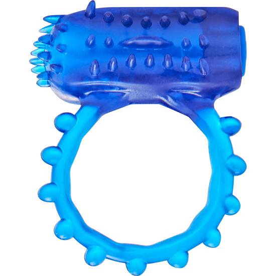 ANILLO Y VIBRADOR DEDO AZUL - Juguetes Sexuales Anillo Vibrador - Sex Shop ARTICULOS EROTICOS