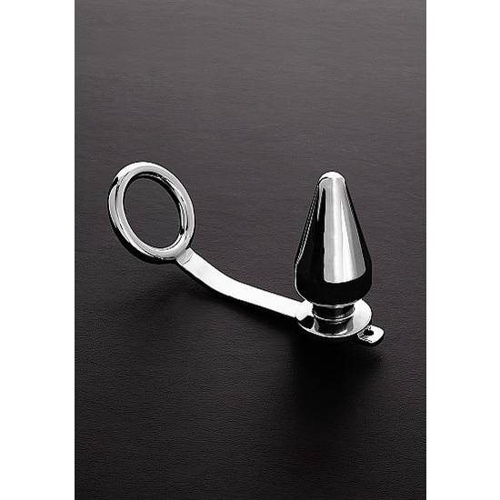 C-RING (50MM) CON BUTT PLUG (50X100MM) - Juguetes Sexuales Anillo - Sex Shop ARTICULOS EROTICOS