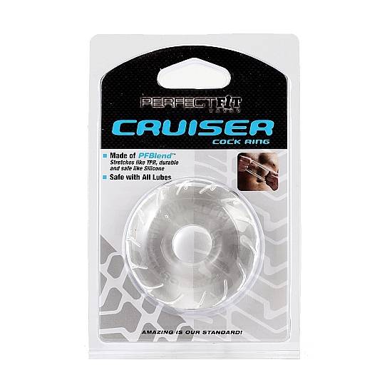 CRUISER RING - TRANSPARENTE - Juguetes Sexuales Anillo - Sex Shop ARTICULOS EROTICOS
