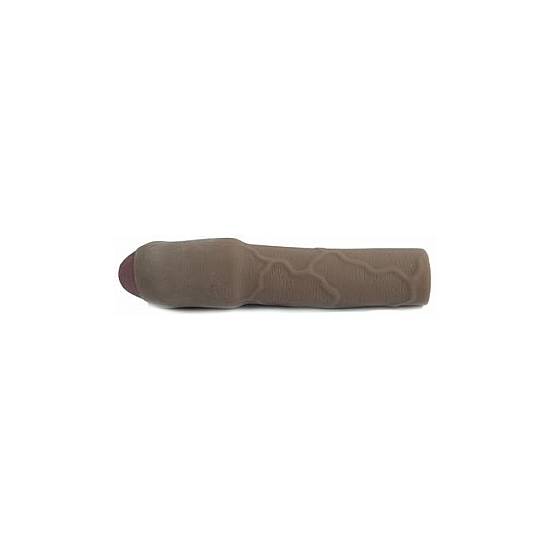 CYBERSKIN 5 CM XTRA FUNDA DE PENE NEGRO - Juguetes Sexuales Penes Fundas - Sex Shop ARTICULOS EROTICOS