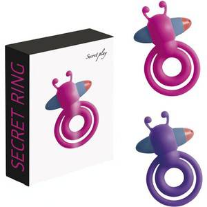 DOBLE ANILLO VIBRADOR ABEJA COLORES SURTIDOS - Anillo Vibrador - SEXSHOP