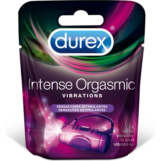 DUREX ANILLO VIBRADOR INTENSE ORGASMIC - Juguetes Sexuales Anillo Vibrador - Sex Shop ARTICULOS EROTICOS
