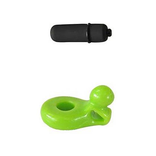 GLO-GLO ANILLO VIBRADOR - NUCLEAR LIME - Juguetes Sexuales Anillo Vibrador - Sex Shop ARTICULOS EROTICOS