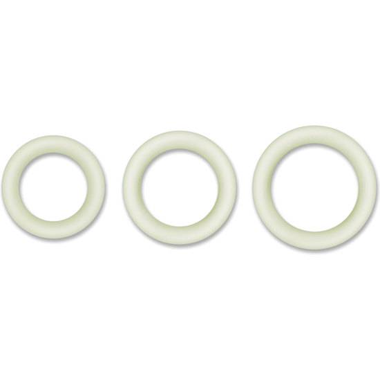 HALO 60MM KIT DE ANILLOS - BLANCO - Juguetes Sexuales Anillo Kit - Sex Shop ARTICULOS EROTICOS