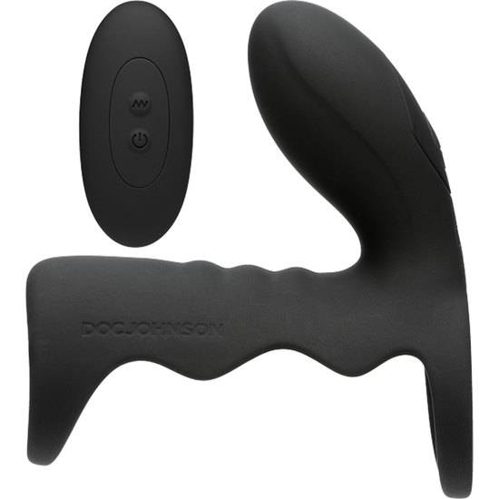 OPTIMALE FUNDA PARA EL PENE CON PLUG Y VIBRACIÓN - NEGRO - Juguetes Sexuales Penes Fundas - Sex Shop ARTICULOS EROTICOS