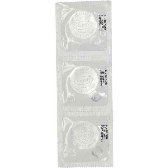 PRESERVATIVO NATURAL -  BEPPY CONDOMS  - 72PCS - Cosmética Erótica Preservativos Natural - Sex Shop ARTICULOS EROTICOS