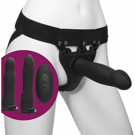 BODY EXTENSIONS - ARNES SILICONA Y ACCESORIOS , NEGRO - Arnes BDSM Bondage - Sex Shop ARTICULOS EROTICOS