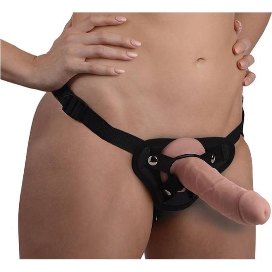 BRAZEN 8 - ARNÉS CON PENE REALÍSTICO DE SILICONA - Arnes BDSM Bondage - Sex Shop ARTICULOS EROTICOS