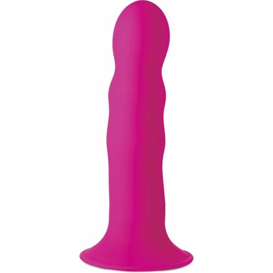 DILDO ONDULADO EXPRIMIBLE - ROSA - Dildos Juguetes Sexuales - Sex Shop ARTICULOS EROTICOS