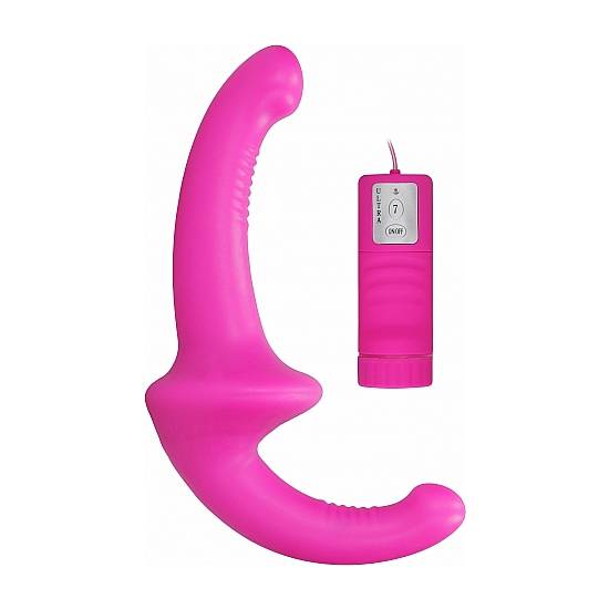 DILDO VIBRADOR CON ARNÉS SIN SUJECCIÓN SILICONA - ROSA - Juguetes Sexuales Vibradores Varios - Sex Shop ARTICULOS EROTICOS