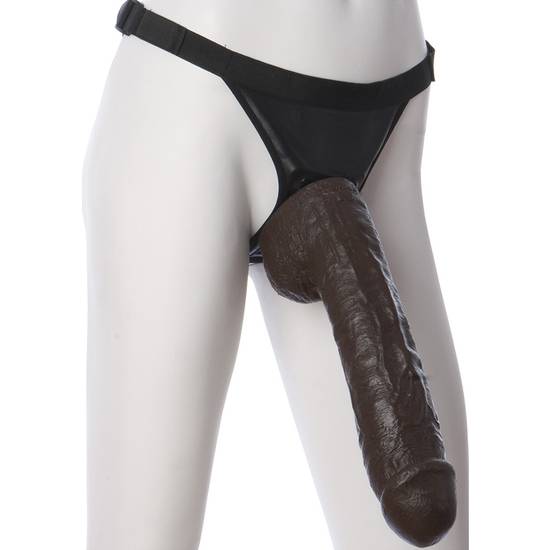VAC-U-LOCK - PENE REALISTICO 31,5CM - NEGRO - Juguetes Sexuales - Sex Shop ARTICULOS EROTICOS
