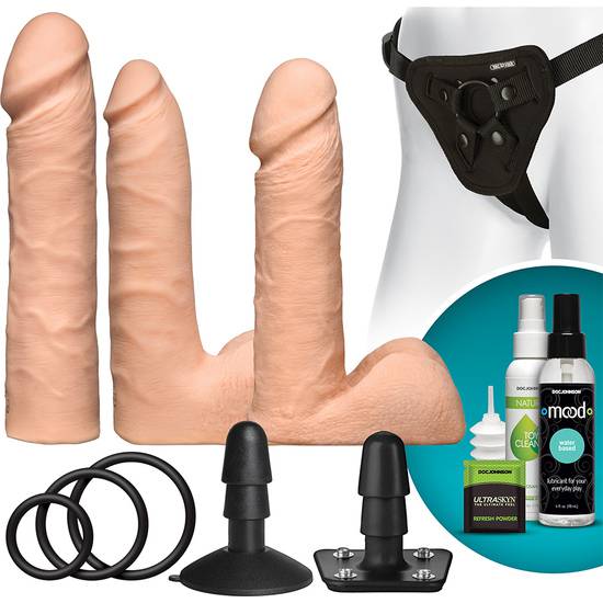 VACULOCK KIT DUAL DENSITY SET VANILLA - Arnes BDSM Bondage - Sex Shop ARTICULOS EROTICOS