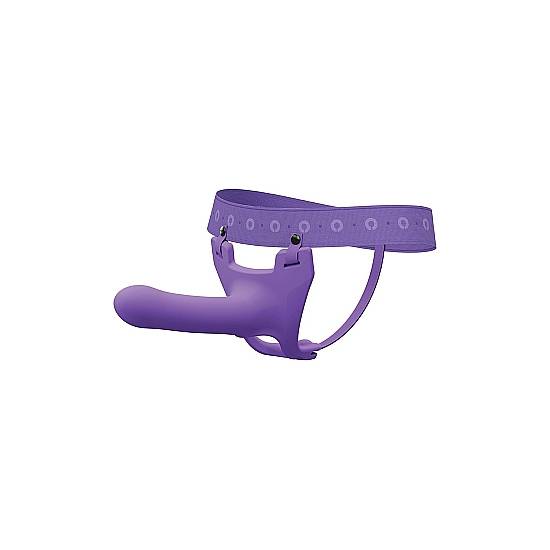 ZORO ARNÉS CON DILDO HUECO DE SILICONA - Arnes BDSM Bondage - Sex Shop ARTICULOS EROTICOS