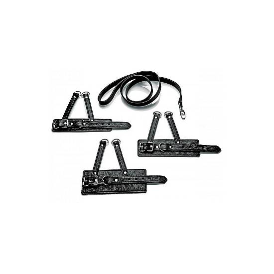 3 PIECE BALL STRETCHER TRAINING SET NEGRO - BDSM Bondage Varios- Sex Shop ARTICULOS EROTICOS