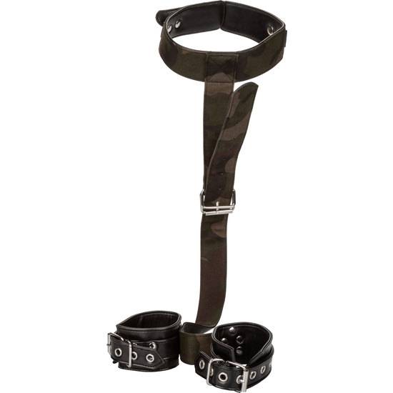 COLT CAMO COLLAR Y ESPOSAS - Esposas BDSM Bondage - Sex Shop ARTICULOS EROTICOS