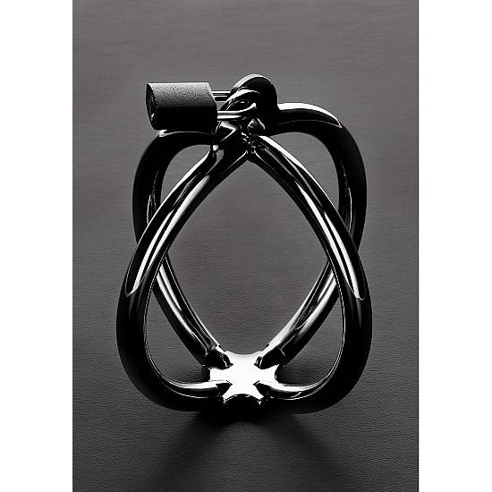 CRISS CROSS HAND - RESTRICCIONES DE ACERO INOX - Castidad BDSM Bondage - Sex Shop ARTICULOS EROTICOS