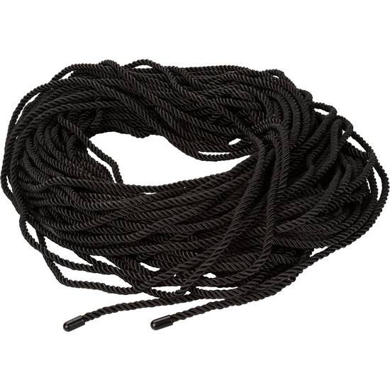 CUERDA BONDAGE SCANDAL 50M - NEGRO - Cuerdas BDSM Bondage - Sex Shop ARTICULOS EROTICOS