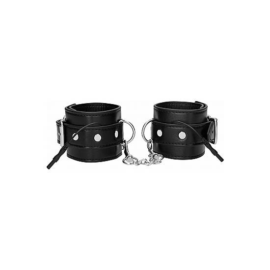 ELECTRO HANDCUFFS NEGRAS - Esposas BDSM Bondage - Sex Shop ARTICULOS EROTICOS