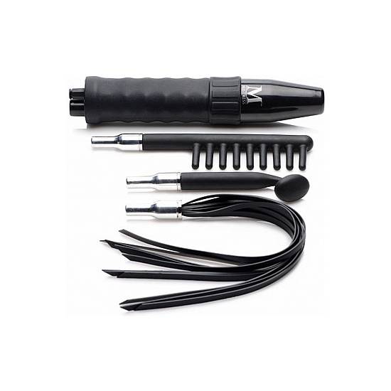 IS E-STIM WAND W 3 MASAJEADOR CON ACCESORIOS - BDSM Bondage Varios- Sex Shop ARTICULOS EROTICOS