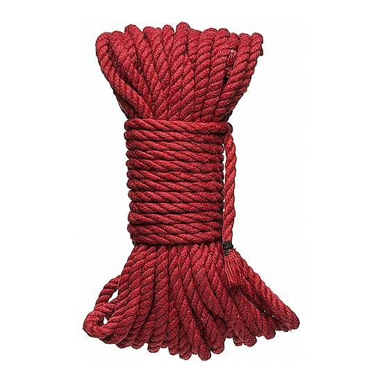 KINK CUERDA DE BONDAGE HEMP 914X0,6CM - ROJO - Cuerdas BDSM Bondage - Sex Shop ARTICULOS EROTICOS