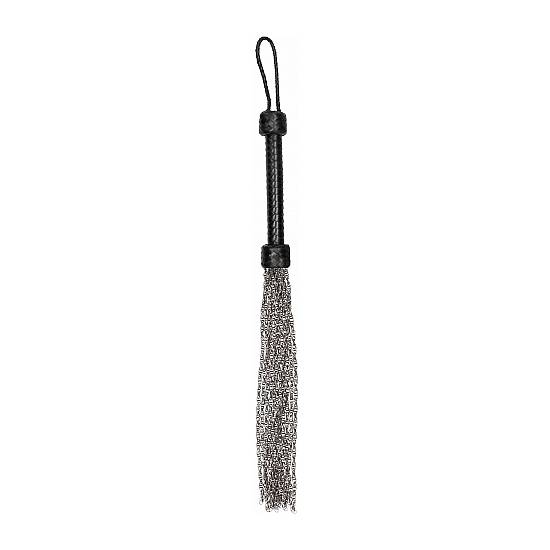 METAL CHAIN FLOGGER NEGRO - Castidad BDSM Bondage - Sex Shop ARTICULOS EROTICOS