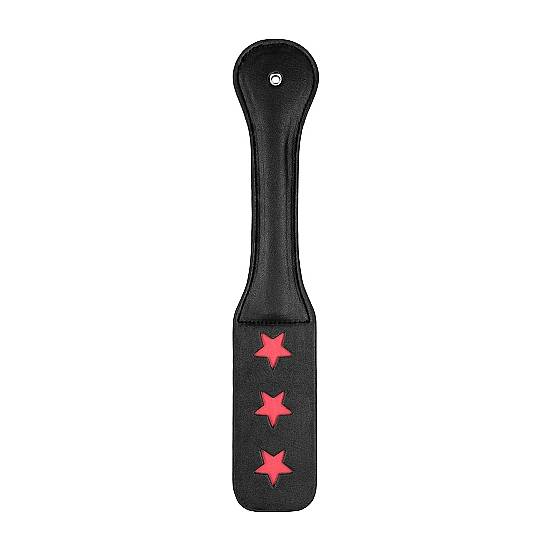 OUCH! PALETA BDSM - STARS - NEGRO - Azotador BDSM Bondage - Sex Shop ARTICULOS EROTICOS