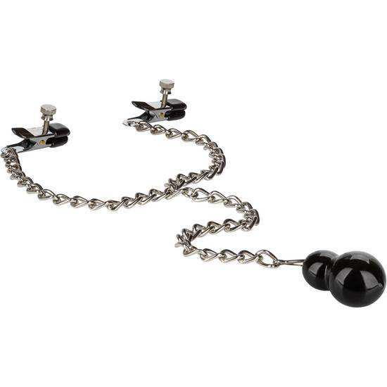 PINZAS PARA PEZONES CON PESO - Pezoneras BDSM Bondage - Sex Shop ARTICULOS EROTICOS