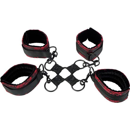 SCANDAL HOG TIE - Esposas BDSM Bondage - Sex Shop ARTICULOS EROTICOS