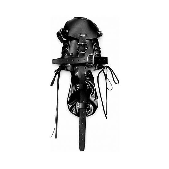 STRICT PET CRAWLER RESTRICCIÓN DE BONDAGE - NEGRO - Arnes BDSM Bondage - Sex Shop ARTICULOS EROTICOS