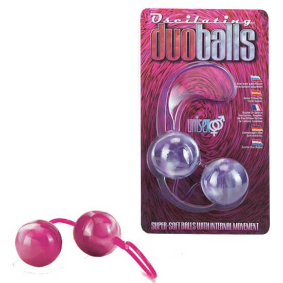 BOLAS DOBLES MARBILIZED ROSA - Juguetes Sexuales Bolas Chinas - Sex Shop ARTICULOS EROTICOS