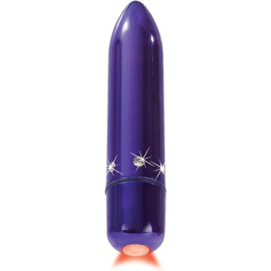CRYSTAL HIGH INTENSITY BALA VIBRADORA MORADO - Juguetes Sexuales Vibradores Balas - Sex Shop ARTICULOS EROTICOS
