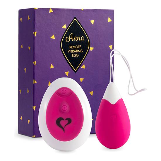 FEELZTOYS - ANNA HUEVO VIBRADOR CONTROL REMOTO - ROSA - Juguetes Sexuales Huevos Vibradores - Sex Shop ARTICULOS EROTICOS