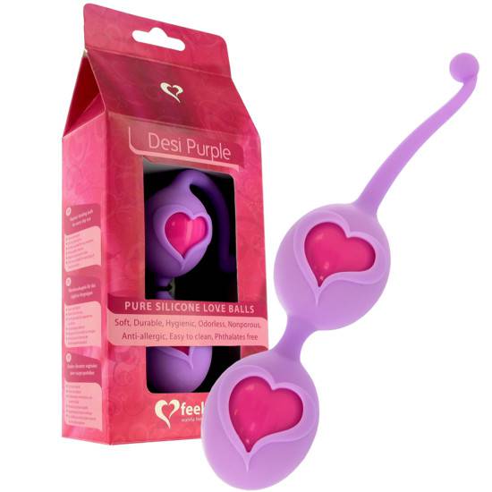 FEELZTOYS DESI BOLAS CHINAS LILA - Juguetes Sexuales Bolas y Huevos - Sex Shop ARTICULOS EROTICOS