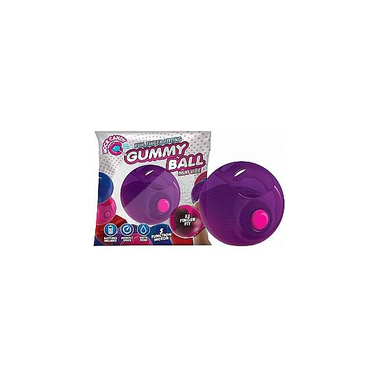 GUMMY BALLS BOLA VIBRADORA - MORADO - Juguetes Sexuales Huevos Vibradores - Sex Shop ARTICULOS EROTICOS