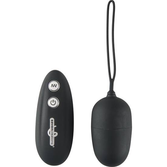 HUEVO VIBRADOR CON CONTROL REMOTO - NEGRO - Juguetes Sexuales Huevos Vibradores - Sex Shop ARTICULOS EROTICOS