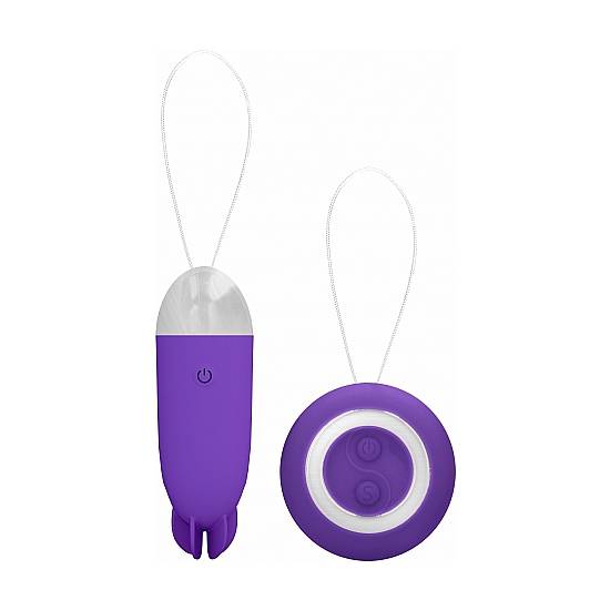 NOAH DUAL RECHARGEABLE  BALA VIBRADORA CONTROL REMOTO MORADO - Vibradores con Control Remoto - Sex Shop ARTICULOS EROTICOS