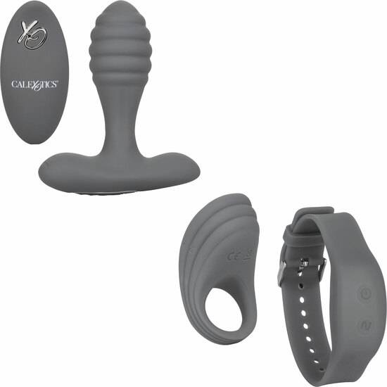 SILICONE REMOTE ADVENTURE SET - Vibradores con Control Remoto - Sex Shop ARTICULOS EROTICOS