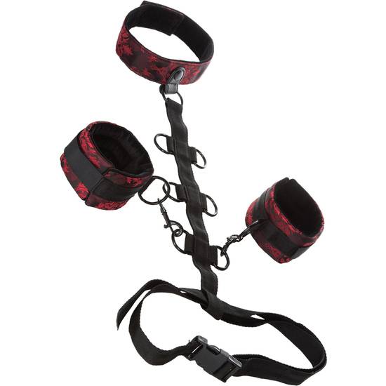 COLLAR CON RESTRICCIONES PARA EL CUERPO - BDSM Bondage Collares - Sex Shop ARTICULOS EROTICOS