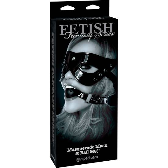 FETISH FANTASY EDICION LIMITADA MORDAZA Y MASCARA - Máscaras BDSM Bondage - Sex Shop ARTICULOS EROTICOS